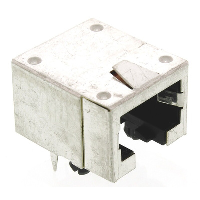 TE Connectivity 106066 Series Female RJ45 Connector, Through Hole, Cat3