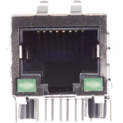 Halo Electronics FastJack Series Female RJ45 Connector, Through Hole