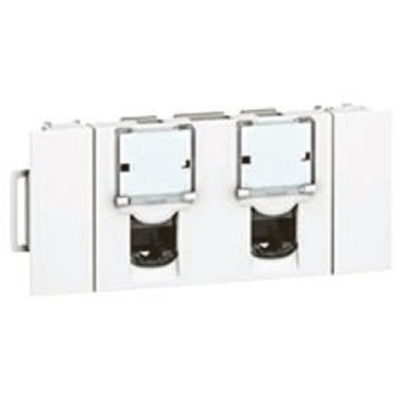 Legrand Mosaic Series Female RJ45 Connector, Cat6, FTP Shield