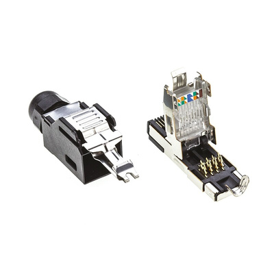 TE Connectivity 1903527 Series Male RJ45 Connector, Cable Mount