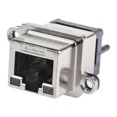 Amphenol ICC MRJ Series Female RJ45 Connector, Through Hole