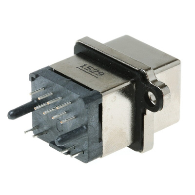 Amphenol ICC MRJ Series Female RJ45 Connector, Through Hole