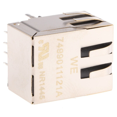 Wurth Elektronik Female RJ45 Connector, Through Hole