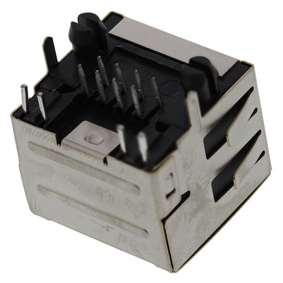 Wurth Elektronik WR-MJ Series Female RJ45 Connector, PCB Mount