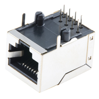 Wurth Elektronik WR-MJ Series Female RJ45 Connector, PCB Mount