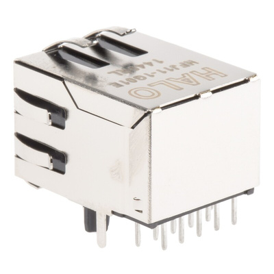 Halo Electronics FastJack Series Female RJ45 Connector, UTP Shield