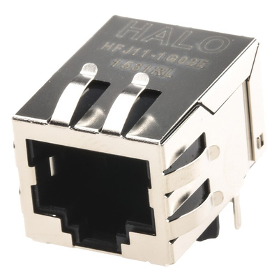 Halo Electronics FastJack Series Female RJ45 Connector, UTP Shield