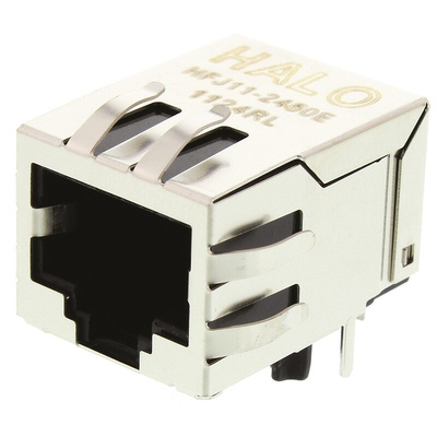 Halo Electronics FastJack Series Female RJ45 Connector, UTP Shield