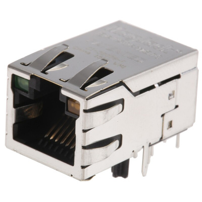 Bel-Stewart MagJack Series Female RJ45 Connector, STP Shield