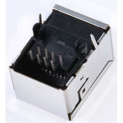 Bel-Stewart SS-60000 Series Female RJ45 Connector, PCB Mount, Cat6