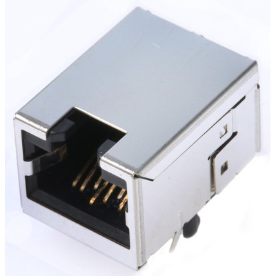 Bel-Stewart SS-60000 Series Female RJ45 Connector, PCB Mount, Cat6