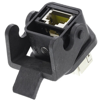 Harting Han 3A RJ45 Series Female RJ45 Connector, Panel Mount, Cat6