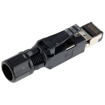 Harting RJ Industrial Series Male RJ45 Connector, Cable Mount, Cat5