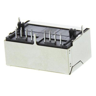 HARTING RJ Industrial Series Female RJ45 Connector, Through Hole, Cat5