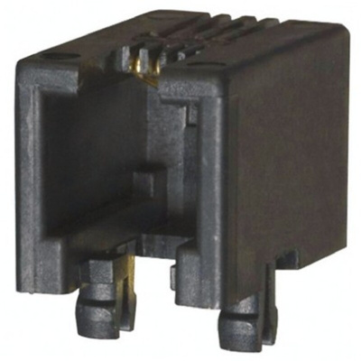 Amphenol ICC MOD JACK Series Female RJ45 Connector, Through Hole, Cat3
