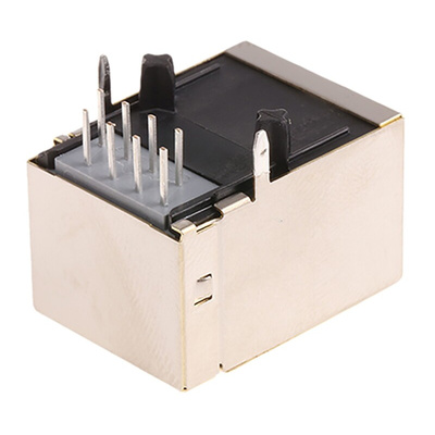 TE Connectivity 5558342 Series Female RJ45 Socket, Through Hole, Cat5