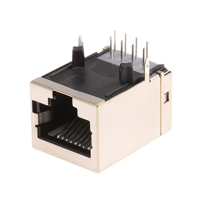 TE Connectivity 5558342 Series Female RJ45 Socket, Through Hole, Cat5