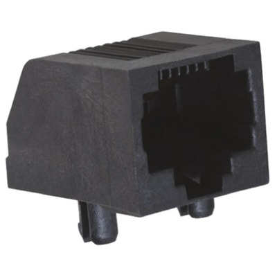 TE Connectivity 5555764 Series Female RJ45 Connector, Surface Mount, Cat3
