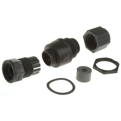 Amphenol Industrial RDP Series Female RJ45 Connector, Cable Mount