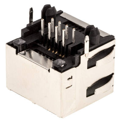 Molex 43860 Series Female RJ45 Connector, Through Hole, Cat3