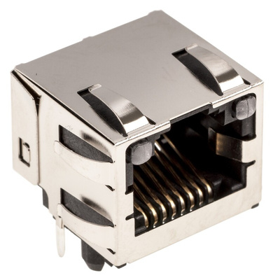 Molex 43860 Series Female RJ45 Connector, Through Hole, Cat3