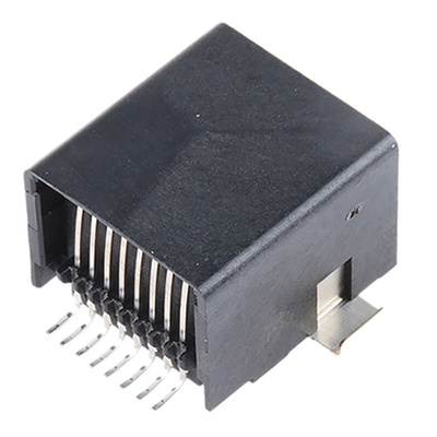 Molex 43743 Series Female RJ45 Connector, Surface Mount, Cat3