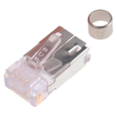 Phoenix Contact VS-08-ST Series Male RJ45 Connector, Cable Mount, Cat5e