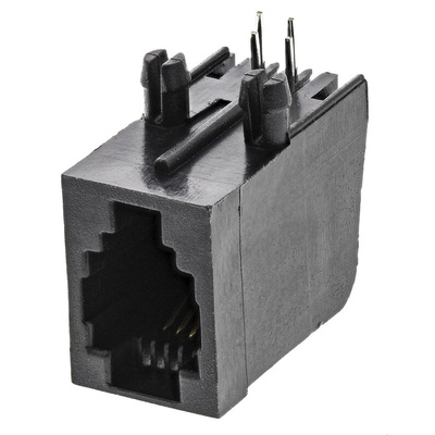 MH Connectors MHRJJ Series Male RJ25 Connector, Through Hole, UTP Shield