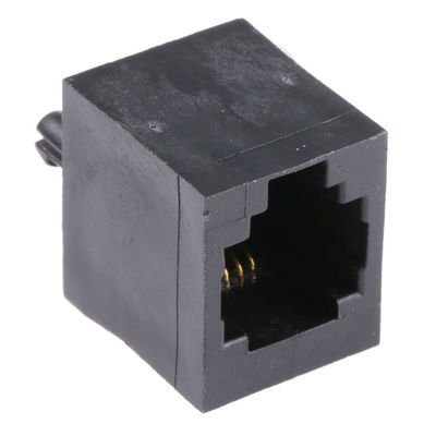 MH Connectors MH Modular Series Female RJ12 Connector, Through Hole, UTP Shield