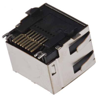 Wurth Elektronik WR-MJ Series Female RJ45 Connector, Surface Mount, Cat5, STP Shield