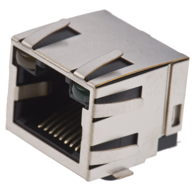 Wurth Elektronik WR-MJ Series Female RJ45 Connector, Surface Mount, Cat5, STP Shield