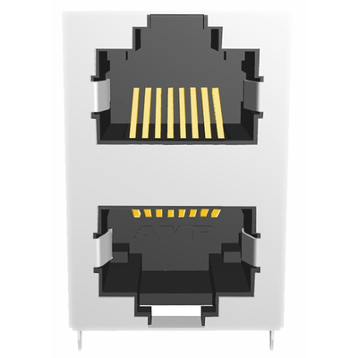 TE Connectivity 5569380 Series Female RJ45 Connector, PCB Mount, Cat5