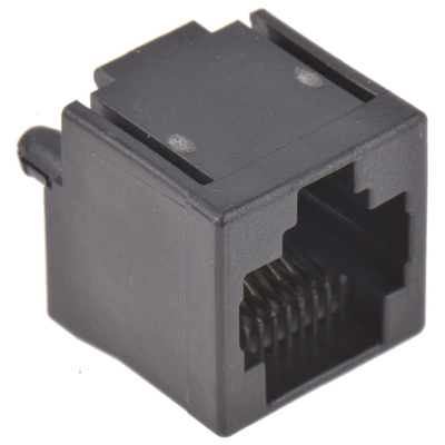 TE Connectivity 5556416 Series Female RJ45 Connector, PCB Mount, Cat3