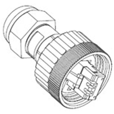 Molex 130057 Series Male RJ45 Connector, Cable Mount