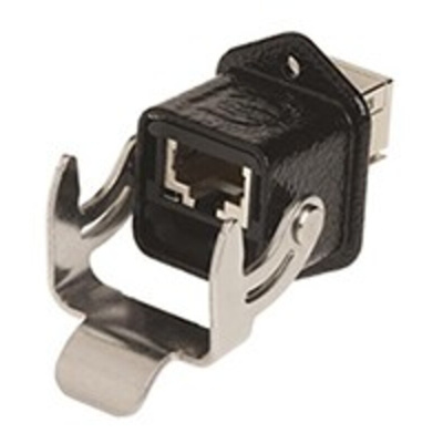 HARTING Han 3A RJ45 Series Female RJ45 Connector, Panel Mount, Cat6