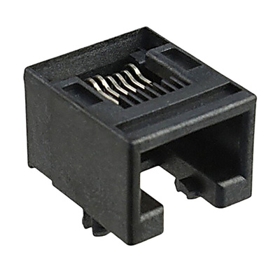 Molex 85503 Series Female RJ45 Connector, Through Hole, Cat5e
