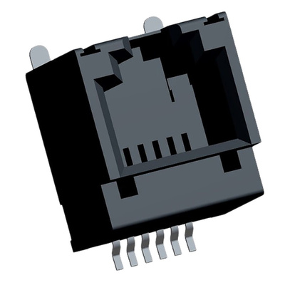 Molex 85510 Series Female RJ11 Connector, PCB Mount