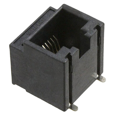 Molex 85510 Series Female RJ45 Connector, Surface Mount, Cat3