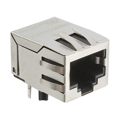 Wurth Elektronik Female RJ45 Connector, Through Hole