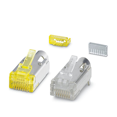 Phoenix Contact VS-08 Series Male RJ45 Connector, Cable Mount, Cat6a