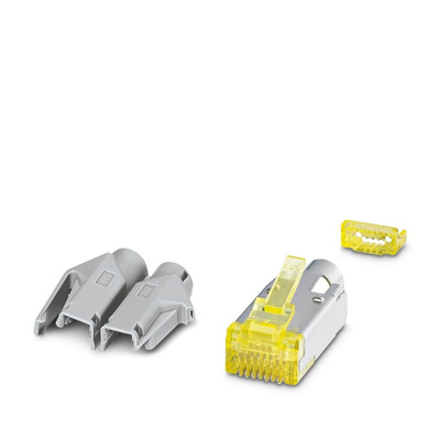 Phoenix Contact VS-08 Series Male RJ45 Connector, Cable Mount, Cat6a