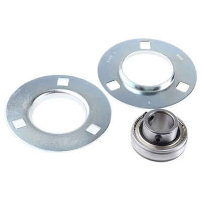 3 Hole Flange Bearing Unit, SLFE20, 20mm ID