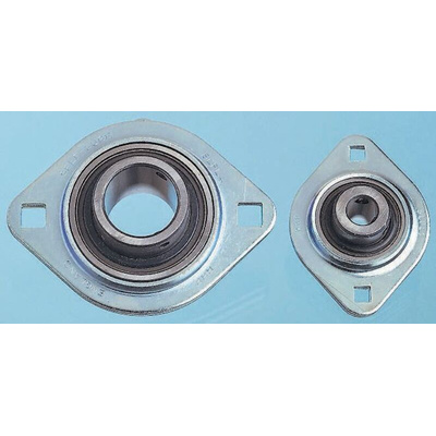 2 Hole Flange Bearing Unit, SLFL-1, 25.4mm ID