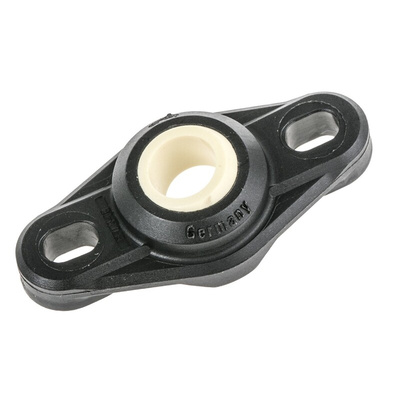 2 Hole Flange Bearing Unit, EFOM-08, 8mm ID