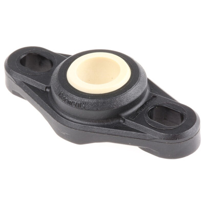 2 Hole Flange Bearing Unit, EFOM-10, 10mm ID