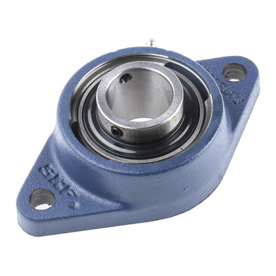 2 Hole Flange Bearing Unit, FYTB 30 TF, 30mm ID