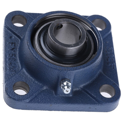 4 Hole Flange Bearing Unit, FY 20 TF, 20mm ID