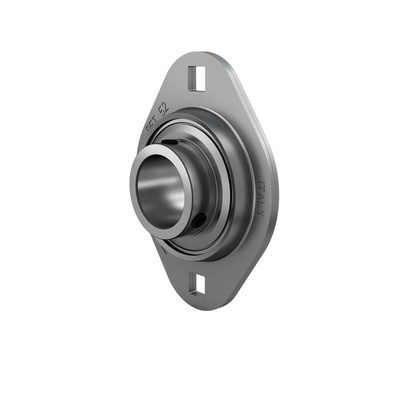 2 Hole Flange Bearing Unit, PFT 25 TF, 25mm ID
