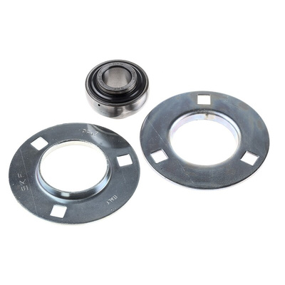 3 Hole Flange Bearing Unit, PF 20 TF, 20mm ID
