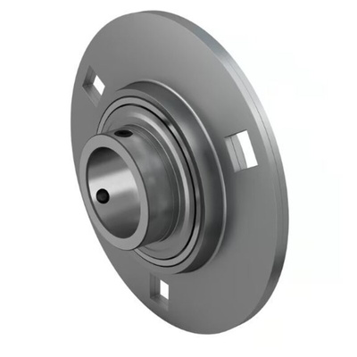 3 Hole Flange Bearing Unit, PF 20 TF, 20mm ID